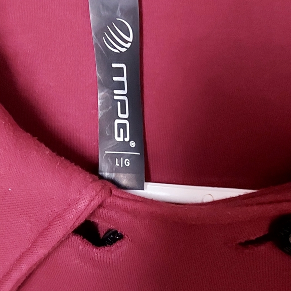 MPG maroon jacket size L - Picture 3 of 4